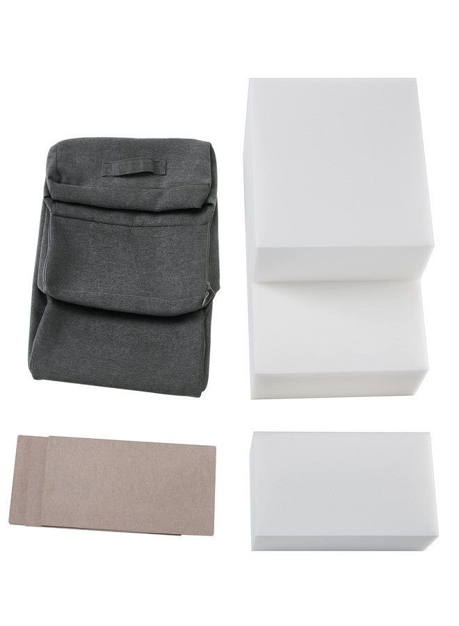 Ulax Furniture Foam Pet Steps Stairs Removable Step for Cats/Dogs Non-Slip Pet Stairs (4-Step) - Image 5